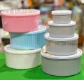 Icon Food Containers 4 Pcs Set Unbreakable. 