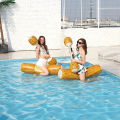 4Pcs Inflatable Stick Floating Set Durable PVC Pool Rafts For Water Sports 2 Players Adults Children Summer Beach Party Toys. 