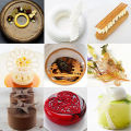 Chinoiserie Cool Pavilion Sugar Flipping Lace Pad DIY Leaf Flower Swan Chocolate Thin Crisp Cake Decoration Baking Silicone Mold. 