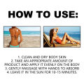 Tanning Gel for Deep Bronze Glow with Coconut Oil and Carrot Seed Oil for Outdoor Tanning to get Sun Kissed Skin Deep Hydration.