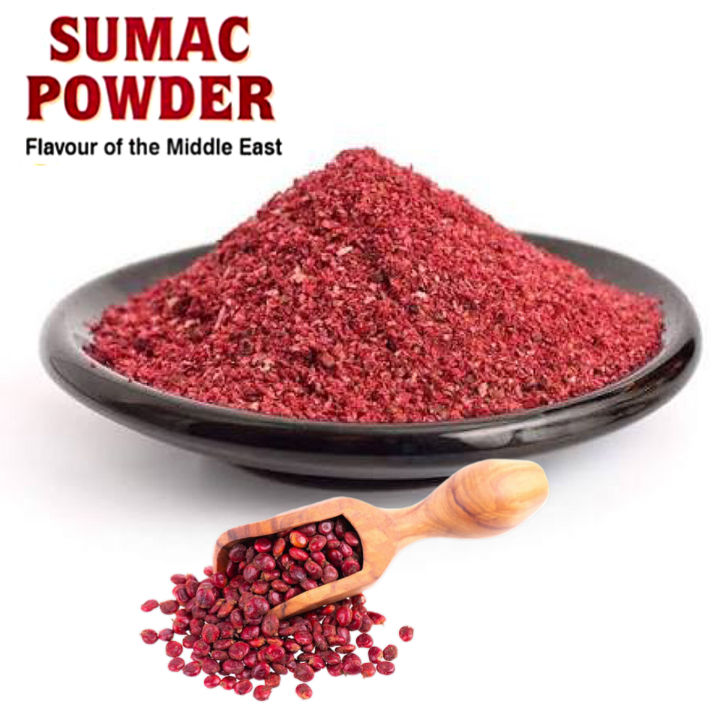 Pure Sumac Samak Dana Powder (Sumac) Finely Ground 100%Pure and Organic | Daraz.pk