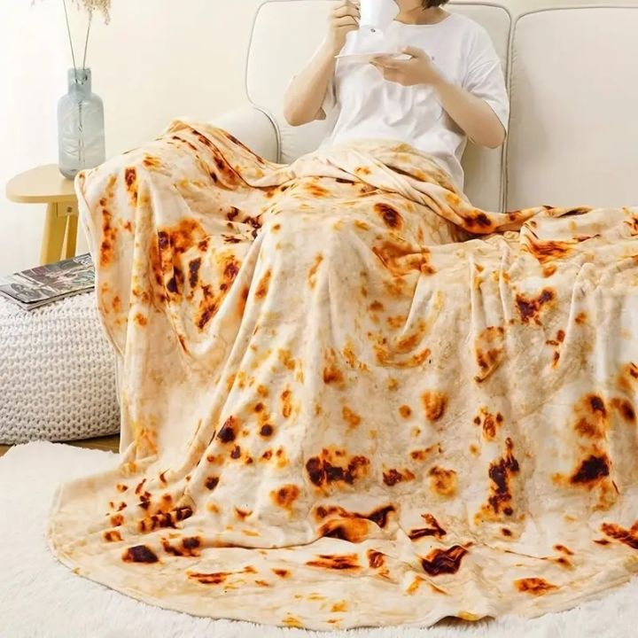 Pancake%20Flannel%20Throw%20Blanket%20Pet%20Plush%20Floor%20Mat%20Cute%20Round%20Warm%20Picnic%20Blanket%20Cozy%20Soft%20Mat%20Home%20Decoration%20Travel%20Accessory%20-%20Image%203