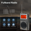 RETEKESS TR110 Fullband Radio SSB Shortwave Radios AM FM All Waves CB AIR Band Ham Radio NOAA SW MW LSB VHF UHF for Outdoor.