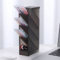 Creative Multifunctional Four Layer Oblique Plug-in Pen Holder Desktop Storage Pen Holder Large Capacity Pen Holder Storage Box. 