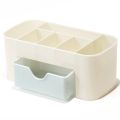Nail Art Organizer Desktop Drawer Cosmetic Storage Box Makeup Brush Organizer Box Jewelry Lipstick Mask Compartment. 