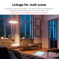 24G Smart Human Body Sensor Tuya Zigbee Radar Detector Human Presence Detector Support Alexa  Assistant Home Automation. 