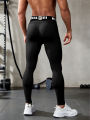 Mens Compression Leggings Sports Pants Running Workout Gym Tights Pants Quick Drying Fitness Jogging Training Stretch Pants.
