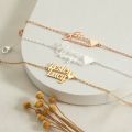 Custom Couple Name Bracelet. 