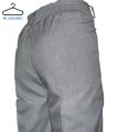 MC Steel Ash Grey Tropical Half Elastic Punjab College & School Uniform Pant. 
