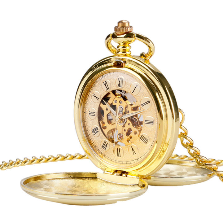 Classic%20double%20face%20hand%20winding%20mechanical%20pocket%20watch%20smooth%20surface%20hollowed%20Roman%20numeral%20men%20women%20mechanical%20pocket%20watch%20-%20Image%207