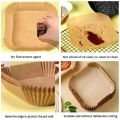 50pcs/100pcs Air Fryer Paper Cup Cake Mold Special Paper for Air Fryer Baking Oil-proof Oil-absorbing Paper for Household. 