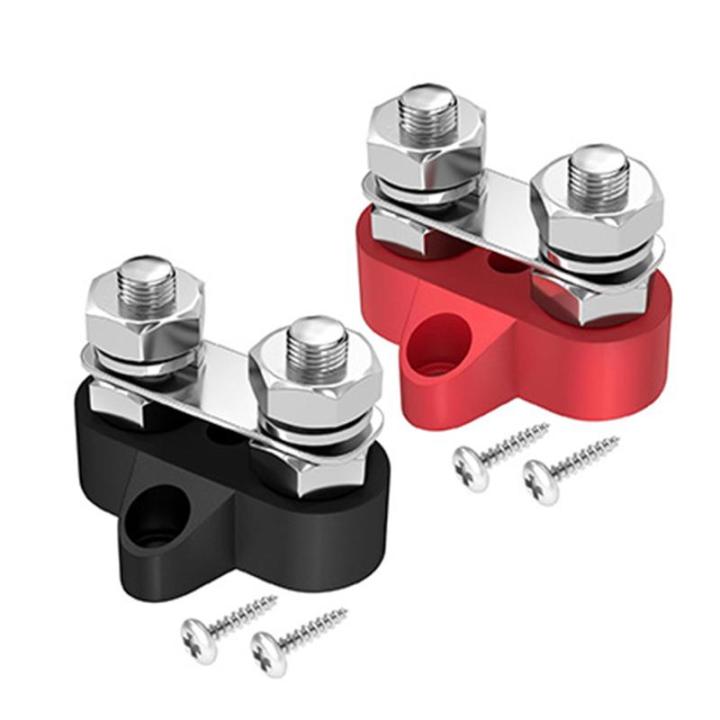 Terminal%20Stud%2012-48V%20Bus%20Bar%20Heavy%20Duty%20Junction%20Block%20Insulated%20Single%20Dual%20Power%20Post%20for%20Marine%20Boat%20RV%20Applications%20-%20Image%204