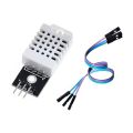 DHT22 DHT-22 DC 3.3V-5V 3 Pin Temperature And Relative Humidity Sensor AM2302 Module With Matching Doupont Cable Digital Temperature Humidity. 