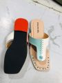 Premium Quality Ladies Fashionable Flat Sandal | Girls Fashionable Simple Slipper |  One Bolt. 