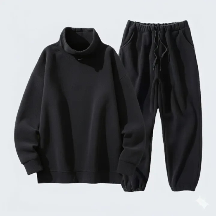 Men's%20Cozy%20Polar%20Fleece%20High-Neck%20Sweatshirt%20&%20Jogger%20Set%20-%20Image%203