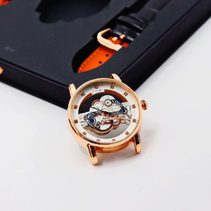 Tomi dual straps model face gear 101 luxury business watch