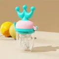 Fin silicone stopper fruit vegetable sucker silicone baby food feeder use250 food feeder BPA free solve gum itch. 