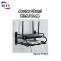 Wall mounted WiFi Router Stand - Metal body. 