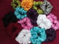 Scranchies pack of 2 medium scrunchie/ for pony tail or handbands in various colours. 