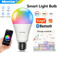 MeeGoo Tuya Wifi/Bluetooth Smart Bulb Alexa Led Lamp E27 RGB Smart Light Bulbs 110V 220V Smart Lamps For  Assisatnt Smart lightify. 