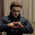Halloween Michael Myers Mask Scary Killer Full Head Mask Creepy Fire Burn Scar Latex Face Mask Cosplay Costume Party Props Knife. 