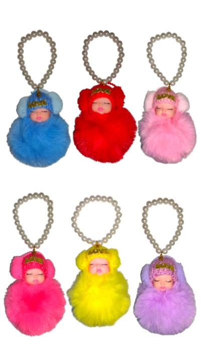 Car Accessories, Car Hanging, Car Hanging Locket rear view Mirror , Car Hanging Mirror Accessories, sleeping doll Car Hanging