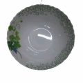 Italiani melamine 9"star bowl-snowdrop. 