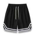 Basketball shorts for men's summer sports training in 2024, casual loose and breathable pants, American five point shorts.