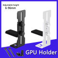 Computer Graphics Card Holder Chassis Fan Support Fixed Metal Bracket 6-96mm Adjustable GPU Holder.