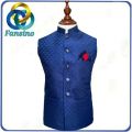 Jamawar Blue Waistcoat By Fansino | Wedding Speacial | Premium Quality Waist Coat For Men. 