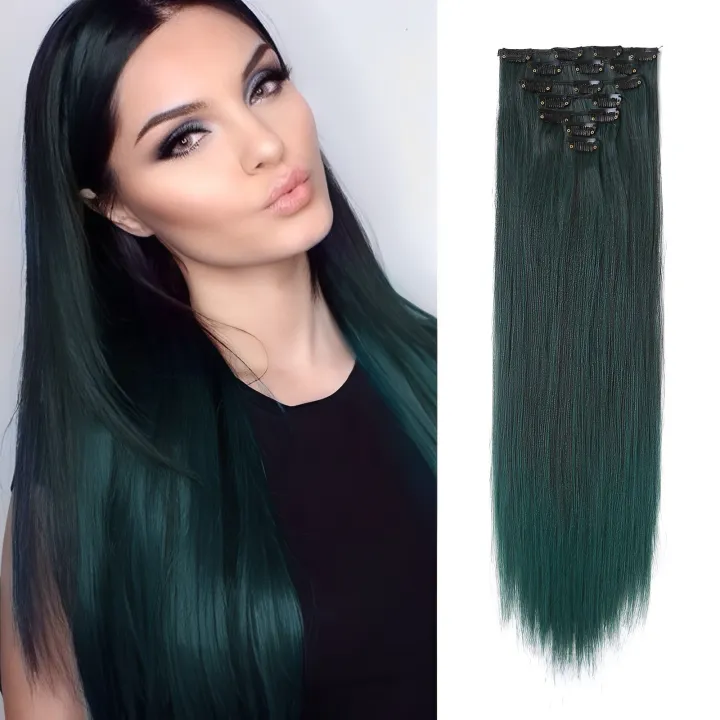 Euro-american%20Style%20Fashion%20Hair%20Color%20Hairpin%20Wig%20Piece%20A%20Set%20of%20Seven%20Pieces%20Includes%207%20Different%20Sizes%2020%20Inch%20Net%20Weight%20115%20-%20Image%207