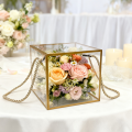 10 PVC Plastic Large Boxes With Handles And a Laminated Design, Perfect For Christmas, Weddings, Birthdays And Parties..