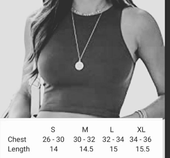 Crop%20top%20Girls%20/%20Women's%20Round%20Neck%20Rib-Knit%20Crop%20Top,%20Racerback%20Camisole%20Solid%20Sleeveless%20Crop%20Tank%20Top%20-%20Image%202