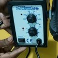 858A Analog Single SMD Brushless Hot Air Mobile Rework Station with Stand AC 220V 700W 858A Replace 878D 878D+ 858D. 