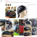 Summer Quick-Dry Motorcycle Pirate Hat Retro Road Motorbike Cafe Racer Cap Sport Bike Cycling Beanie Riding Head Scarf Men Women. 
