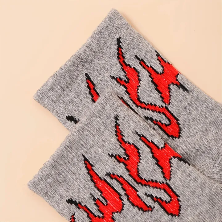 5%20pairs%20of%20children's%20spring%20and%20autumn%20season%20flame%20jacquard%20trendy%20socks,%20cute%20socks,%20tight,%20comfortable,%20breathable,%20suitable%20-%20Image%205