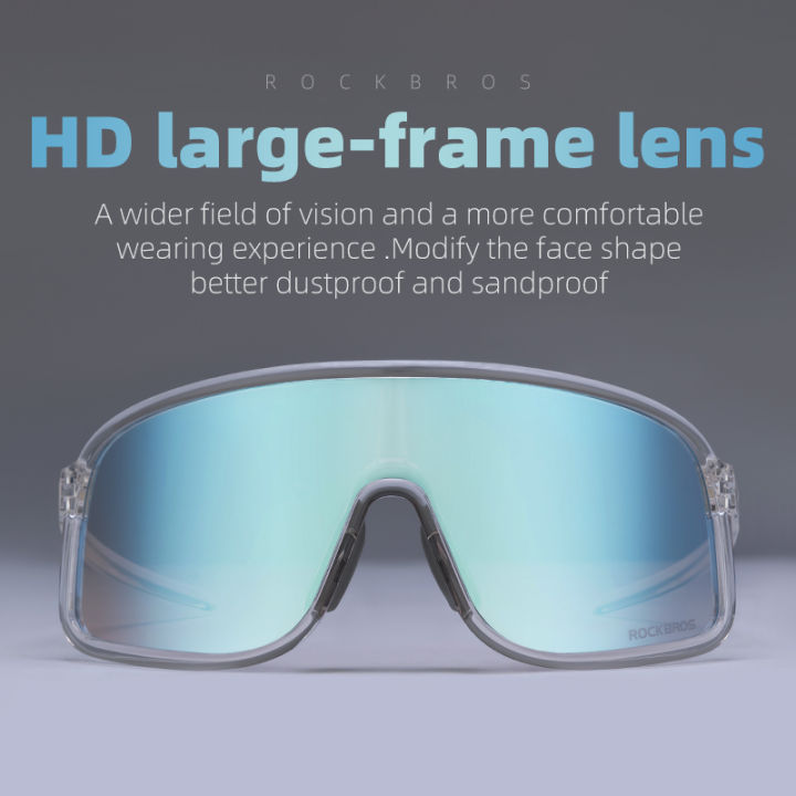 ROCKBROS%20Photochromic%20Glasses%20%20HD%20Large-frame%20Lens%20Sunglasses%20MTB%20Glasses%20Road%20Bike%20Cycling%20UV400%20Goggles%20Bicycle%20Sports%20Eyewear%20-%20Image%205