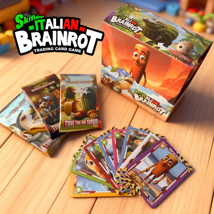 Italian%20Brainrot%20Trading%20Cards%20Collection%20Cards%20tung%20Sahur%20Tralalero%20Tralala%20Game%20Card%20Battle%20Carte%20Toys%20For%20fans%20Children%20%20-%20Image%205
