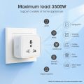 Tuya Smart Home Wireless WIFI Plug Socket UK EU US Universal 16A Travel Universal Conversion Socket Outlet Power Monitor Timer. 