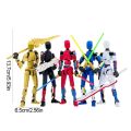 Titan 13 Action Figures T13 Figure 3D Printed Multi-Jointed Movable Lucky 13 Action Figure Nova 13 Action Figure Dummy. 