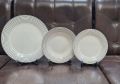 PLATE SET 18 PCS NEW BONE CHINA. 