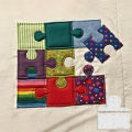 YOMDID 2pcs Puzzle Design Quilting Template DIY Sewing Template For Quilt, Pillowcase, Blanket, and Bag Patchwork Design. 