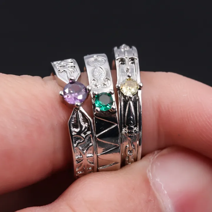 Anime%20Hunter%C3%97Hunter%20Ring%20GON%20Killua%20Zoldyck%20Kurapika%20Feitan%20Chrollo%20Metal%20Adjustable%20Rings%20Jewelry%20Prop%20Accessories%20Gift%20-%20Image%203