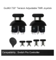 Ns55 720° Tension Adjustable TMR Joystick for PS4 PS5/PS5 Edge for Switch Pro Xbox Series/Elite Series 2 Controller Repair.