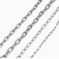 1Meter 2/3/4/5/6mm Stainless Steel Chains Lifting Chain Rope High Quality Metal Chain for Guardrail Hanging Clothes Pet Traction. 