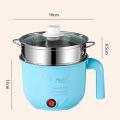 2 In 1 Multifunction Stainless Steel Electric Cooker/Steamer Pot-1.8L. 