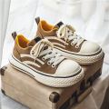 High Quality Men's Board Shoes Spring Youth Casual Canvas Sneakers Anti-Slip Stylish Jogging High Top Shoes Boys All Sports. 