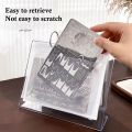 Nail Art Stamping Plate Holder Storage Book with Printed Steel Plates Sticker Card Display Rack And Bag for Nail Art Accessories. 