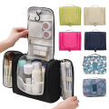 New Travel Makeup Organizer Bag Nylon Women Cosmetic Bag Hanging Travel Makeup Bags Wash Toiletry Organizer Kits Storage Bags. 