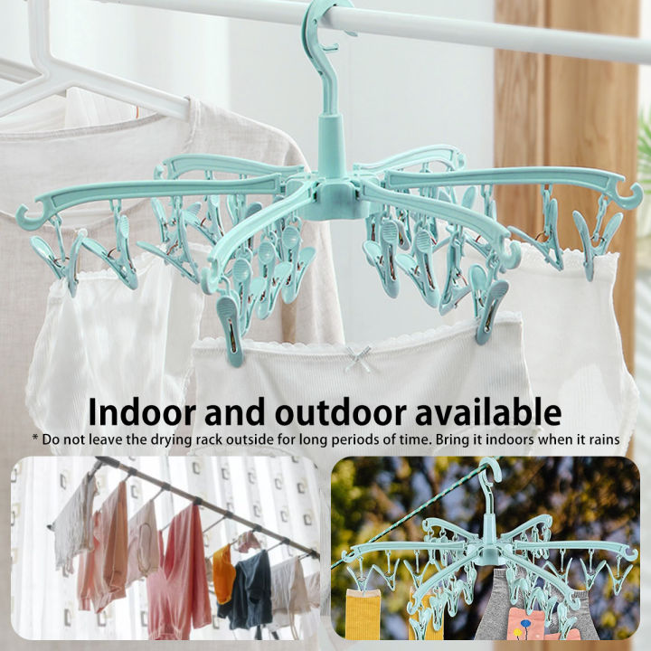 24%20Clips%20Folding%20Clothes%20Dryer%20Rotatable%20Hanger%20Windproof%20Socks%20Underwear%20Drying%20Rack%20Home%20Storage%20Laundry%20Rack%20New%20Dropshipping%20-%20Image%203